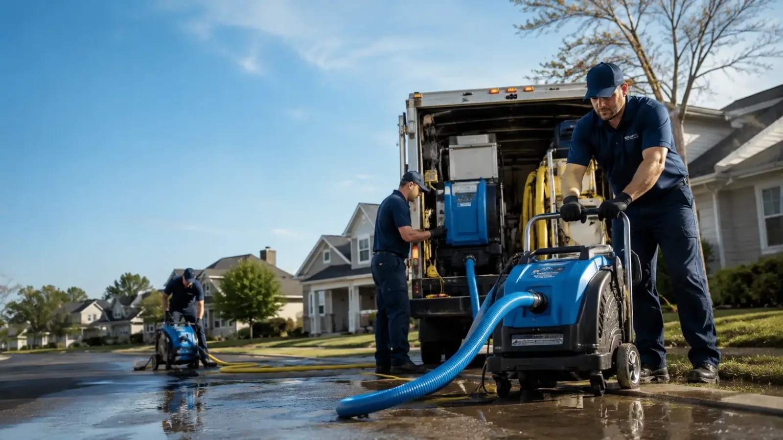 Flood Damage Cleanup in North Fork, CA
